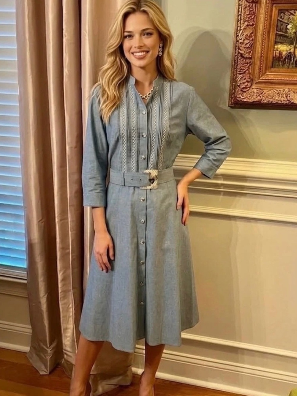 Lafayette 148 Midi Dress